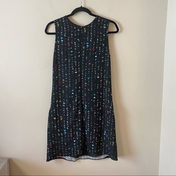 EMPORIO Armani-A Line Jacquard Speckle Printed Dress (Size:38US) - Picture 3 of 16